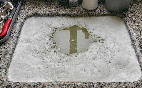 Cooking Oil Grease Blocks Drains